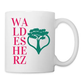 Waldesherz - Wortschätze - vergessene Wörter - Tasse - Weiß - Rechts