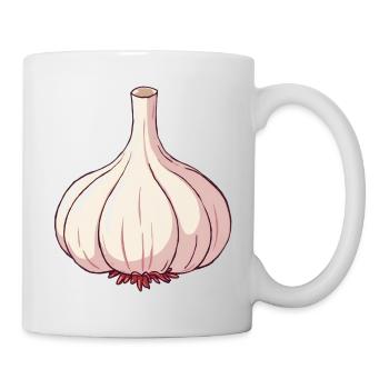 Ail - Mug blanc - blanc - Droite