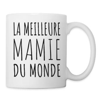 Meilleure Mamie Monde - Mug blanc - blanc - Droite