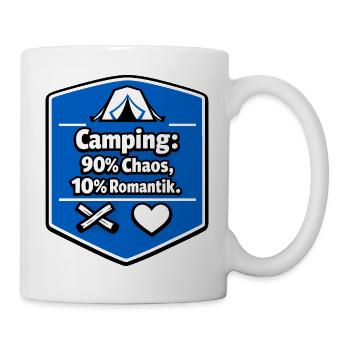 Wohnmobil Camping Campen - Tasse - Weiß - Rechts