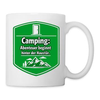 Campeur - Mug blanc - blanc - Droite