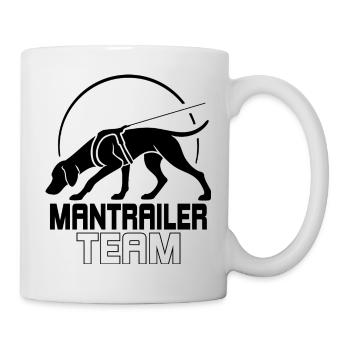 Vizsla Mantrailer Team Dog Sports Dogs Wilsigns - Mug - white - Right