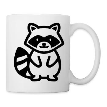 raccoon - Mug - white - Right