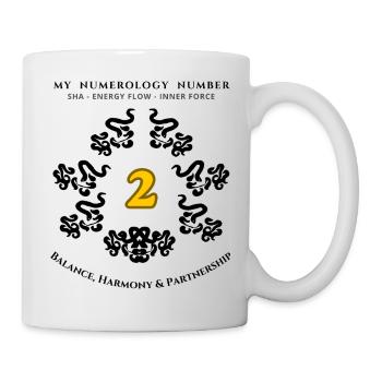 Numer_2 - Mug - white - Right