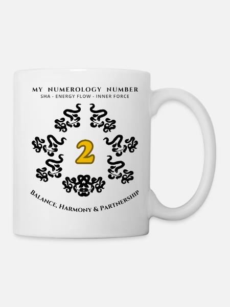 Numer_2 - Mug - white