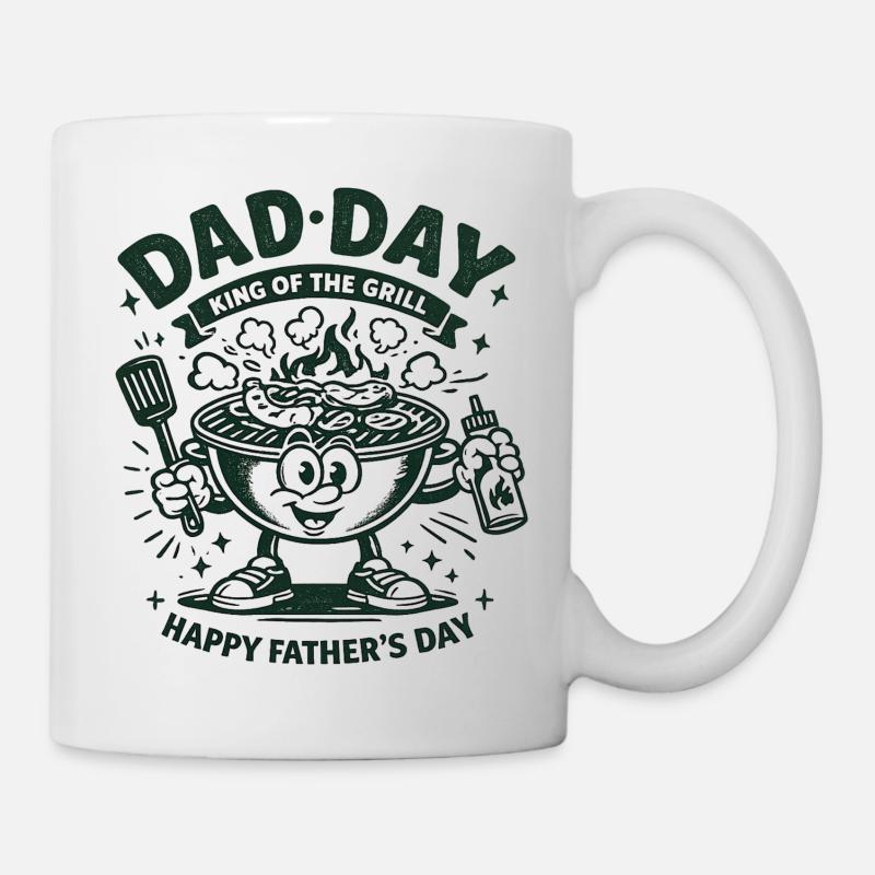 FÊTE DES PÈRES D’UN ROI DE PAPAS - Mug blanc - blanc