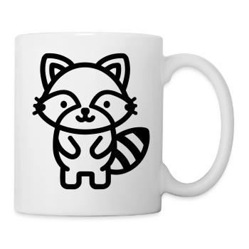 raccoon - Mug - white - Right