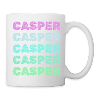 Casper als Name - Tasse - Weiß - Rechts