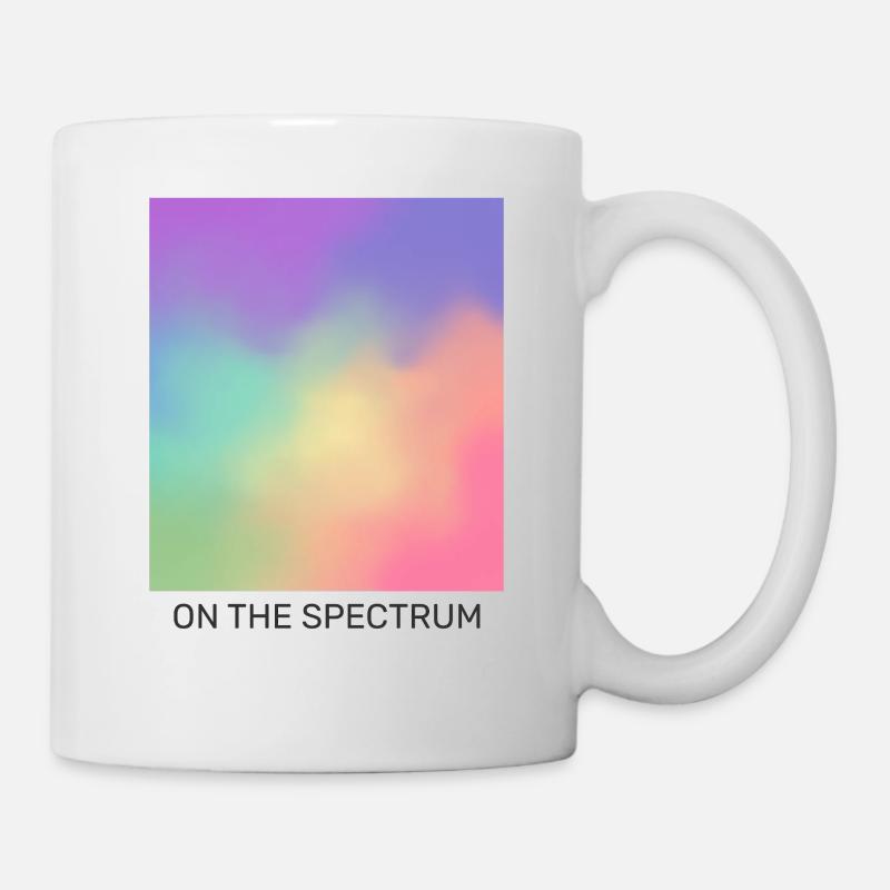 Sur le spectre - Mug blanc - blanc