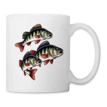 Perch Fishing - Mug - white - Right