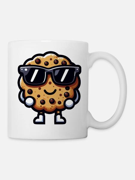 Cookie Chic Sonnenbrille - Tasse - Weiß