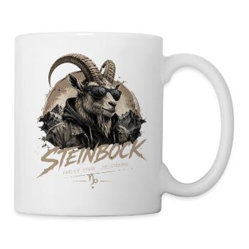 Steinbock Style - Tasse - Weiß - Rechts