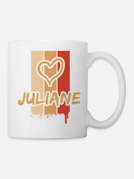 Geschenkidee Juliane - Tasse - Weiß