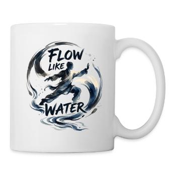 Flux du Tai Chi - Mug blanc - blanc - Droite