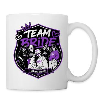 Team Bride Streetwear Squad Edition - Mug blanc - blanc - Droite