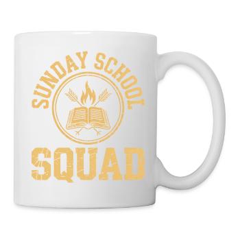 Sunday School Squad Logo - Mug - white - Right