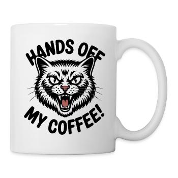 Le café est à moi - Mug blanc - blanc - Droite