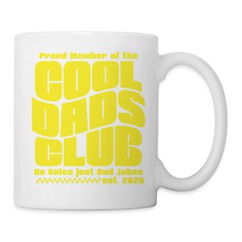 Fête des pères cadeau 2026 - Club des papas cool - Mug blanc - blanc - Droite