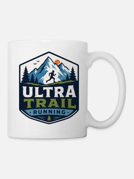 Ultra-Trailrunning - Tasse - Weiß