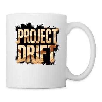 Déclaration de course de Camouflage du Projet Drift - Mug blanc - blanc - Droite