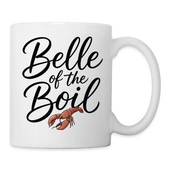 Belle Of The Boil Crawfish Women's Crawfish Boil - Tasse - Weiß - Rechts