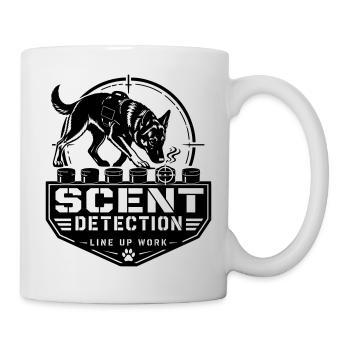 Scent Detection – Line Up Work - Mug - white - Right