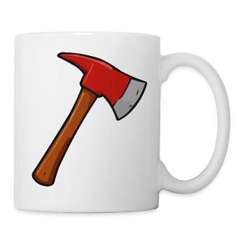 axt - Tasse - Weiß - Rechts