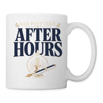 Poetcore Poète Poésie Dark Academia Gift - Mug blanc - blanc - Droite
