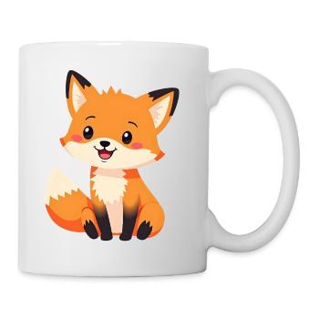 Renard - Mug blanc - blanc - Droite