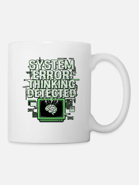 System Error - Tasse - Weiß