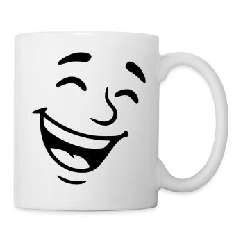 Laughing Face - Mug - white - Right
