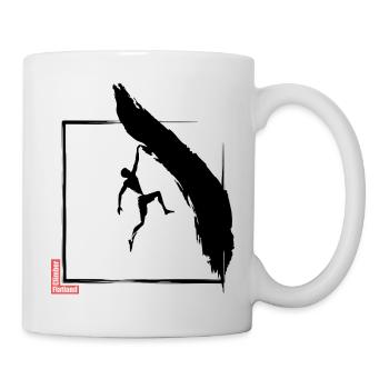 Grimpeur sur plaine 7 - Mug blanc - blanc - Droite
