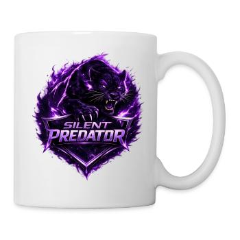 Silent Predator Panther Emblem - Mug - white - Right