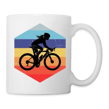 Road Cycling Gift for a Road Cyclist - Mug - white - Right