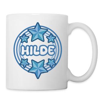 Vorname Hilde - Tasse - Weiß - Rechts