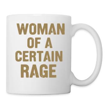 Frau mit bestem Zorn - Tasse - Weiß - Rechts