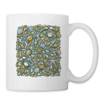 Shells Starfish - Mug - white - Right