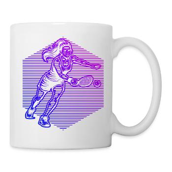 Pickleball player Geschenk für pickleball pro Fans - Tasse - Weiß - Rechts