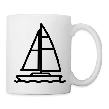 Katamaran - Tasse - Weiß - Rechts