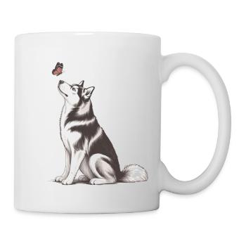 4. Siberian Husky Gift for Dog Owners - Mug - white - Right