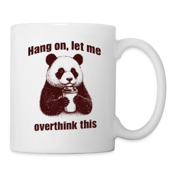 Panda Bear Rethink Moment - Mug - white - Right