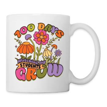 Watching My Students Grow Garden - Mug - white - Right