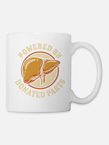 Organ Donor Liver Organ Donor Liver Donation - Mug - white