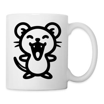 souris - Mug blanc - blanc - Droite
