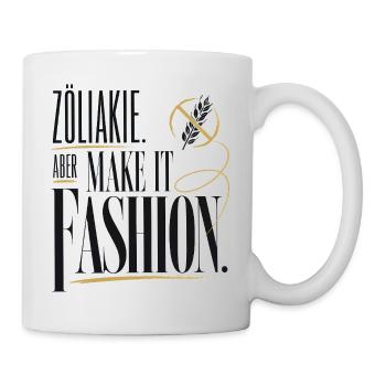Zöliakie – Make It Fashion - Tasse - Weiß - Rechts