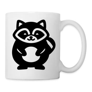 raccoon - Mug - white - Right