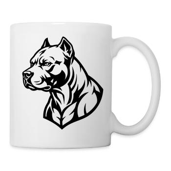 staff Staffordshire - Mug blanc - blanc - Droite