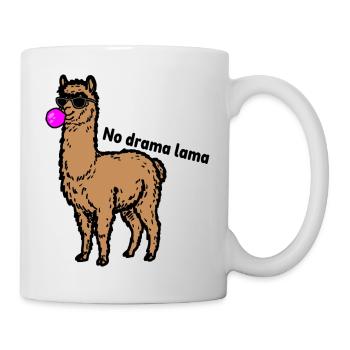 Lama de Cooles - Lama sans drame - Mug blanc - blanc - Droite