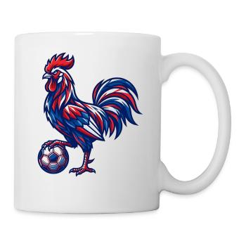 Design sportif tricolore pour hommes et enfants - Mug blanc - blanc - Droite