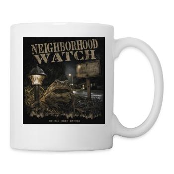 Neighborhood Watch Kröte Horror Vintage LO-FI  - Tasse - Weiß - Rechts